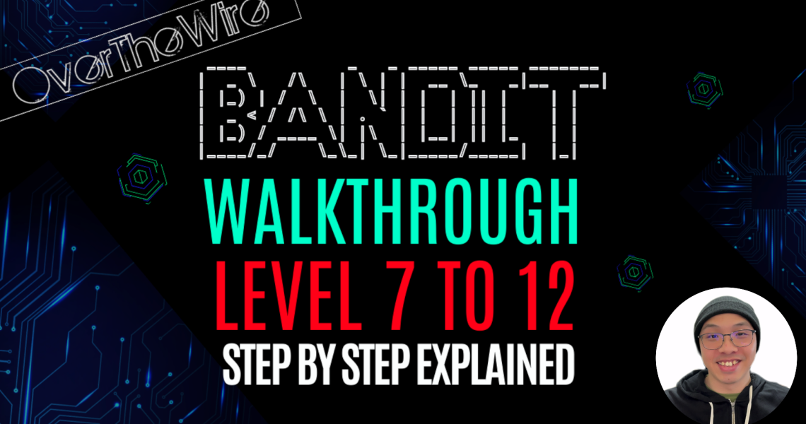 OverTheWire Bandit Walkthrough - Level 7 to 12 - CTF for Beginners [2024]